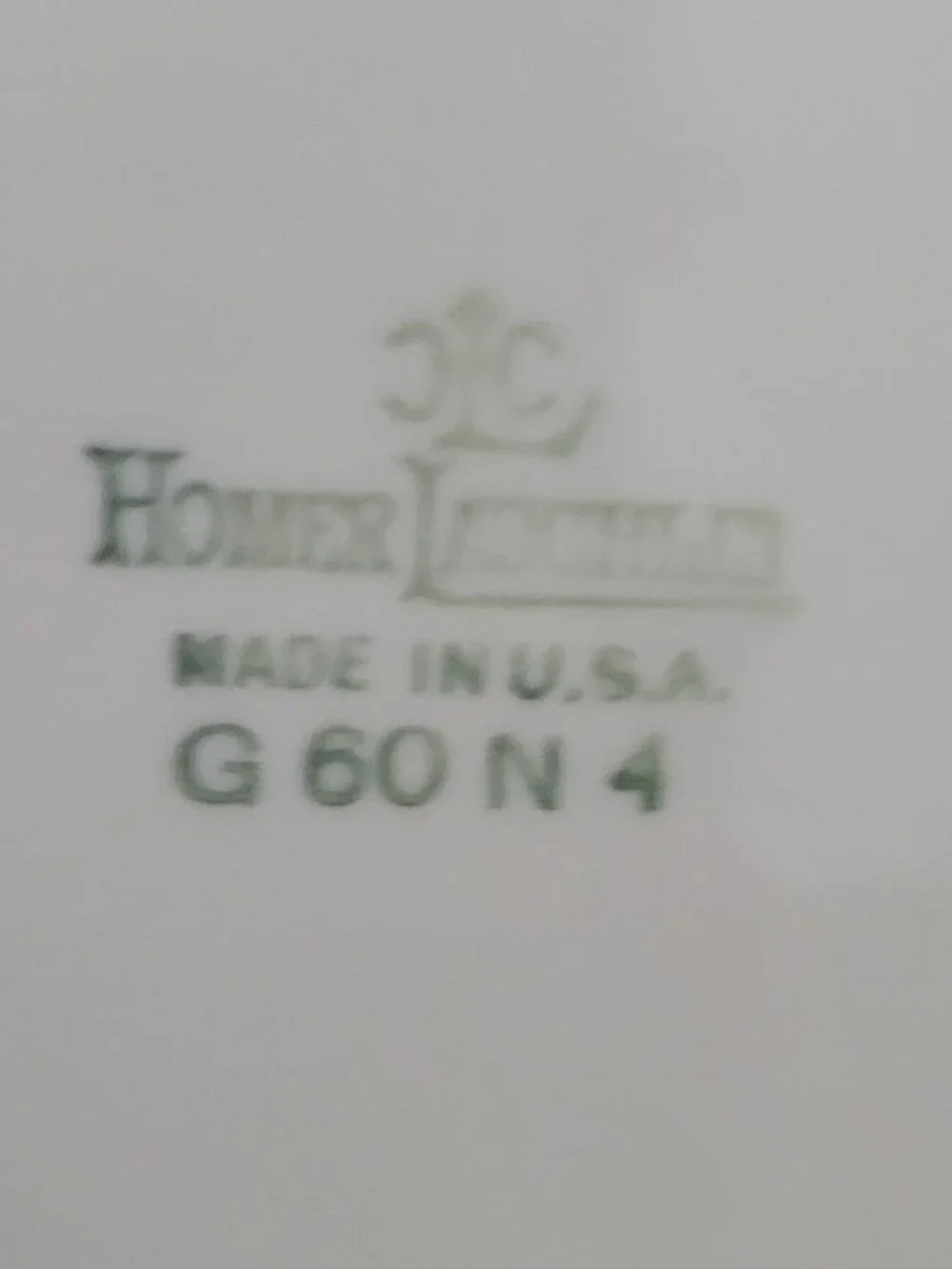 Homer Laughlin 
